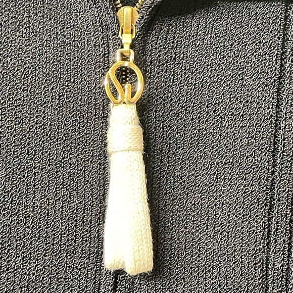 St. John sport Jackets & Coats Knit Zip Front Blazer size L - Picture 7 of 12